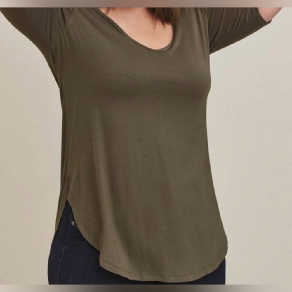 Torrid Favorite Tunic Super Soft V-Neck Tunic Tee 2X